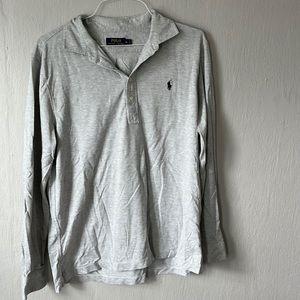 Polo Long-sleeve Collared Shirt